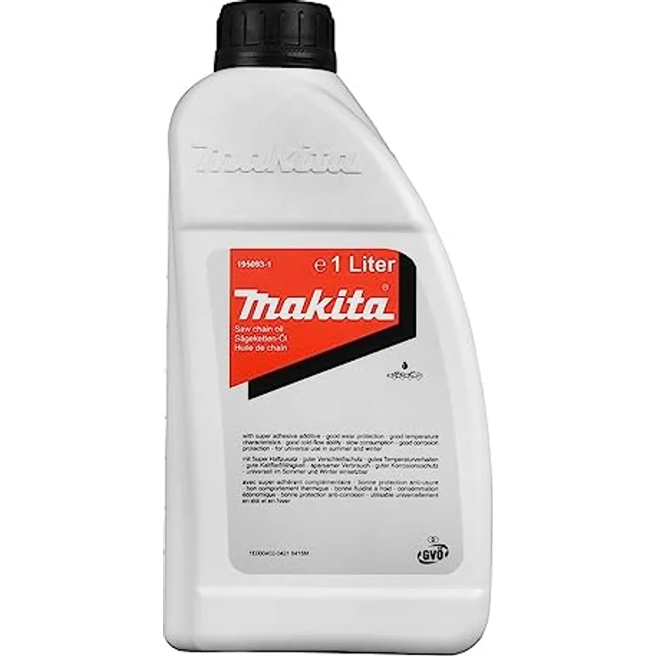 Makita Sägekettenöl Mineral Plus - 1 Liter Inhalt - 195093-1 – Bild 2