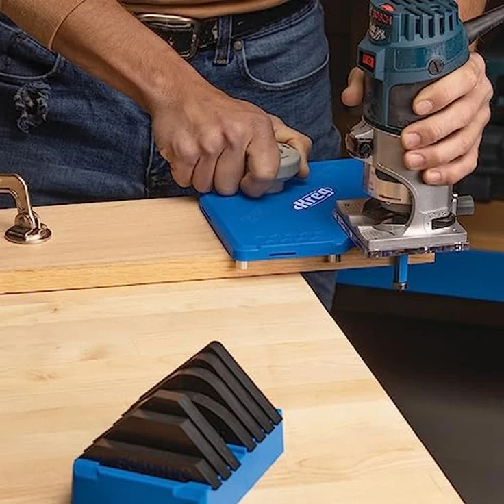 KREG Frässchablonen Set Schablone für Ecken Oberfräse PRS1000-INT – Bild 5