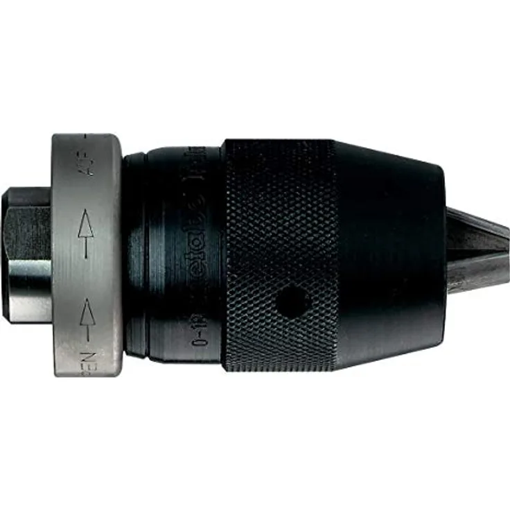 Metabo Schnellspannbohrfutter Futuro Top 13 mm 1/2, Spannweite 1-13 mm, Innengewinde 1/2"-20 UNF, geschlossene Länge 89 mm