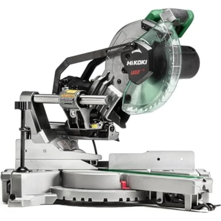 Hikoki Paneelsäge mit Laseranzeige C8FSHG, Kapp- und Gehrungssäge, Schnitte bis 90 Grad 1100 Watt – Bild 2