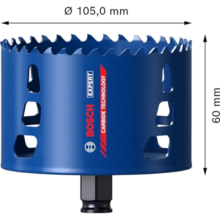 Bosch Expert Tough Material Lochsäge, 105 x 60 mm – Bild 4