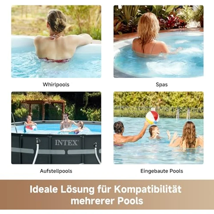 MOVA Handler V10, Kabelloser Poolsauger mit 4.200 L/h Saugleistung, 60 Min Laufzeit, transparentem Saugkopf, 1,8 m Teleskopgriff – Bild 10