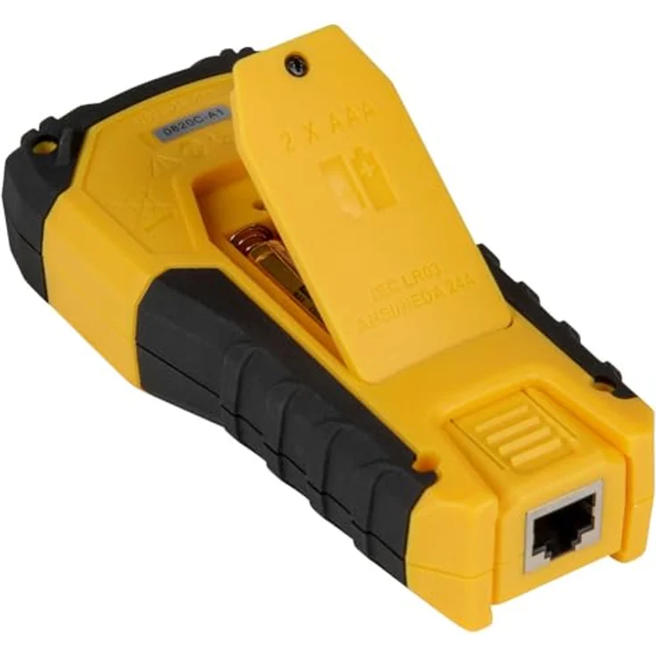 Klein Tools LAN Scout Junior 2, Multimeter und Kabeltester für CAT 5e/6/6A mit beleuchtetem Display und intuitiver Benutzeroberfläche – Bild 12