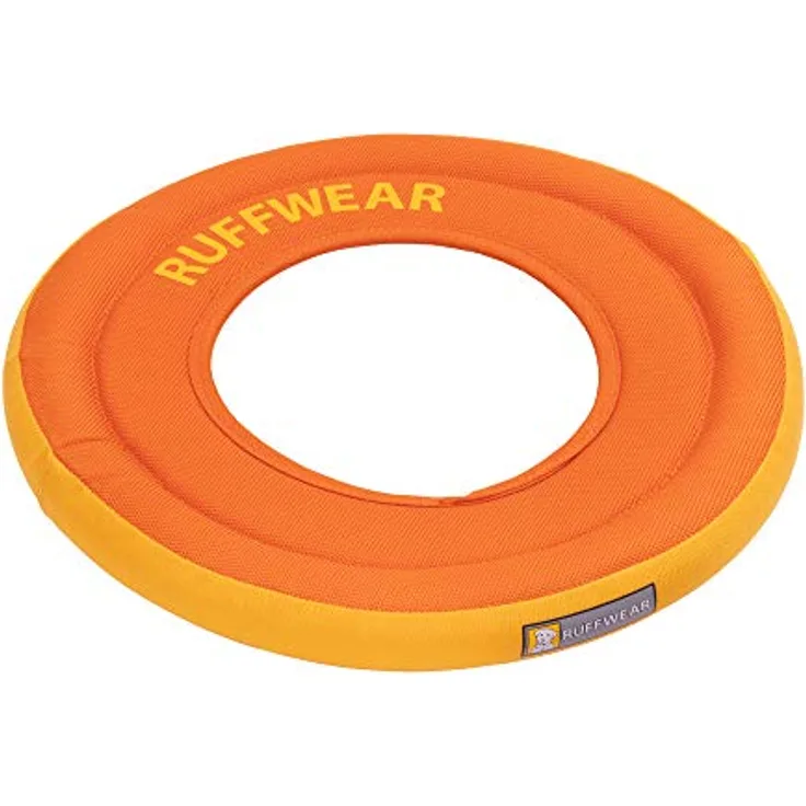 RUFFWEAR, Hydro Plane Toy, Campfire Orange, Medium