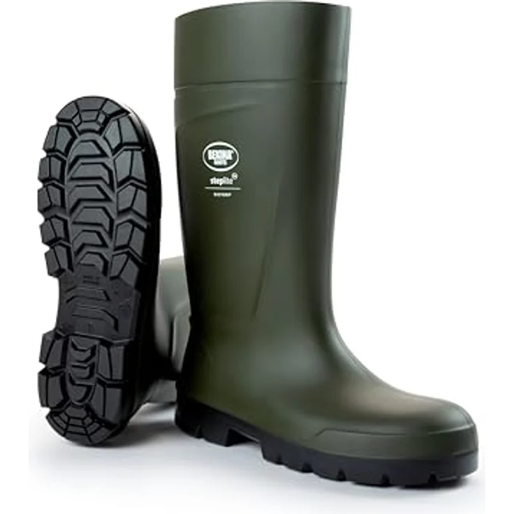 Bekina Steplite EasyGrip O4 Stiefel, grün/schwarz, EN ISO 20347:2012 O4 CI SRC, ohne Schutzkappe, Größe 48 – Bild 2