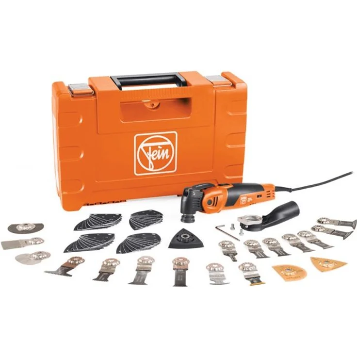 Fein MultiMaster AMM 700 MAX C Oszillierer 18 V Starlock Max Brushless plus Ladegerät plus Koffer Schärfen, Glätten, Schleifen Oszillierer 18 V – Bild 1