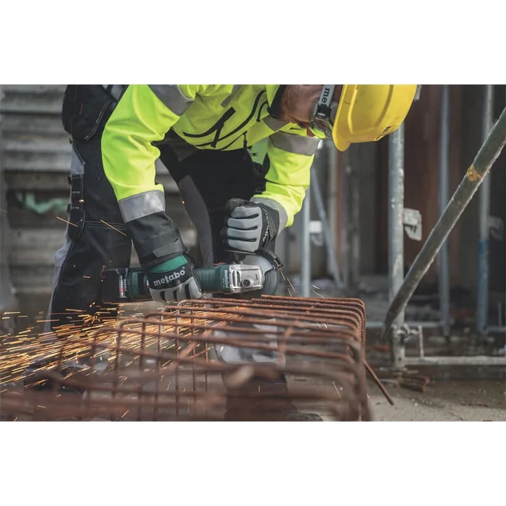 Metabo 18-Volt Akku Winkelschleifer W 18 7-125 Solo metaBOX 165 L – Bild 4