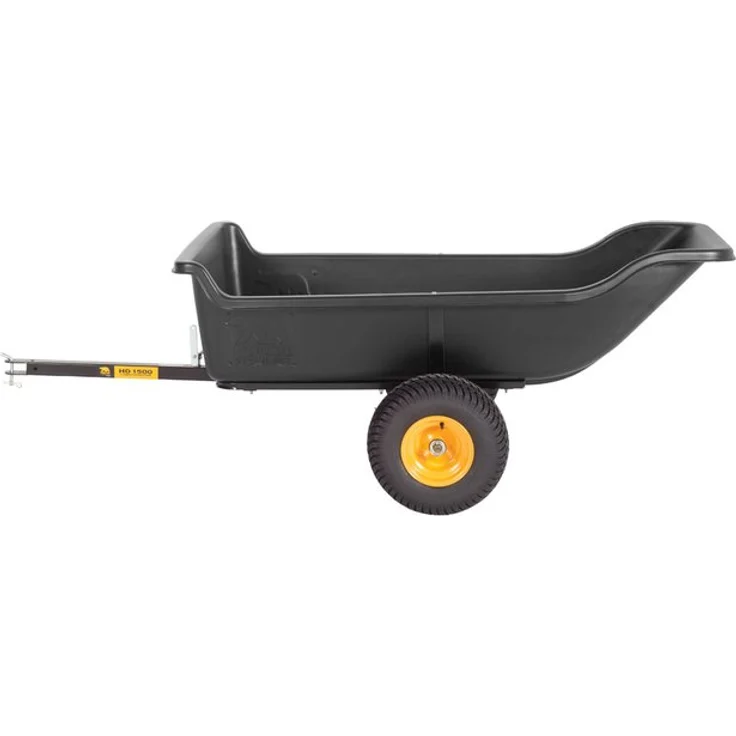 Polar Anhänger Schubkarre HD1500 schwarz 249x137 cm – Bild 6