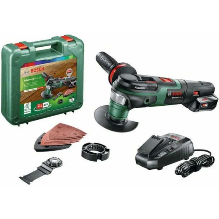 Bosch Akku Multifunktionswerkzeug AdvancedMulti 18 1 Akku, 18 Volt System, im Koffer – Bild 1