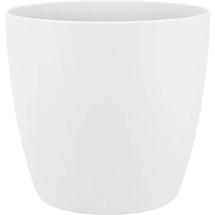 elho Brussels Rund 20 - Blumentopf für Innen - Ø 20.0 x H 18.7 cm - Weiß/Weiss – Bild 2
