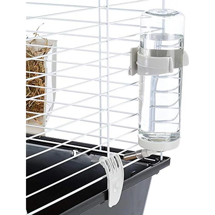 Ferplast Nagetierkäfig CASITA 120 für Kaninchen, Meerschweinchen, aus Metall, inkl. Zubehör, 119x58xh60cm – Bild 4