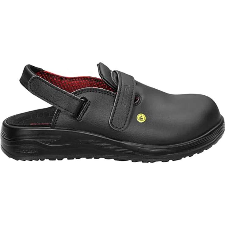 Elten Sicherheitsclog MIA black ESD SB, Gr. 41, atmungsaktives Textilfutter, EN ISO 20345 SB A/E/FO/SRC – Bild 2