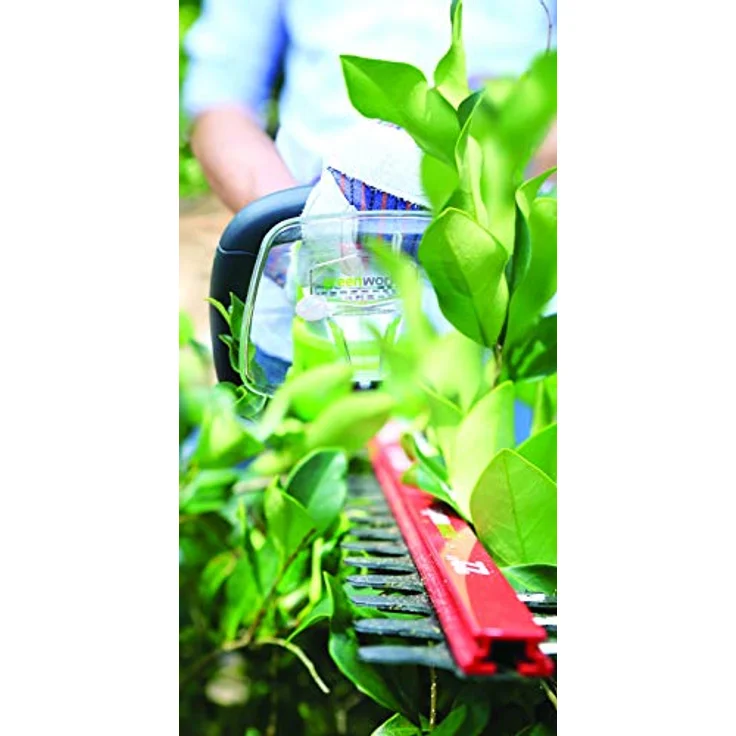 Greenworks Tools 2200107ua Heckenschere Modell High-End, Li-Ion, kabellos, mit Akku 2-AH und Ladegerät, 24V, grün – Bild 6
