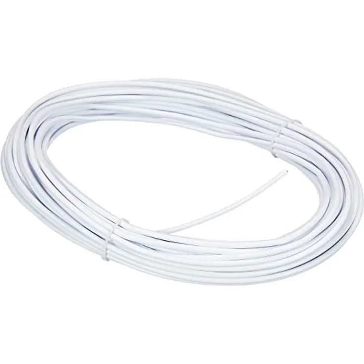SLV Niedervolt-Seil, Kupfer/Kunststoff, weiß, 4mm², 20m für Tenseo Niedervolt-Seilsystem