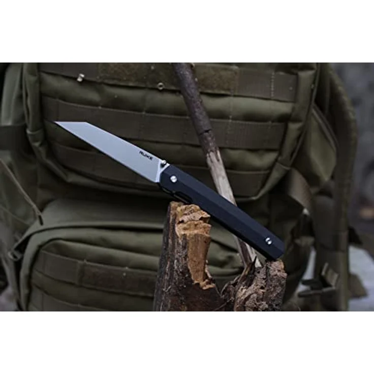 Ruike P865-B Klappmesser Linerlock, Schwarz – Bild 2