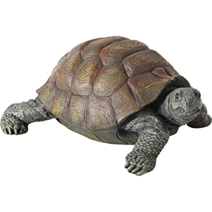 MFF Schildkröte Slowmotion - Länge 34 cm - Gartenfigur Deko Tierwelt – Bild 2