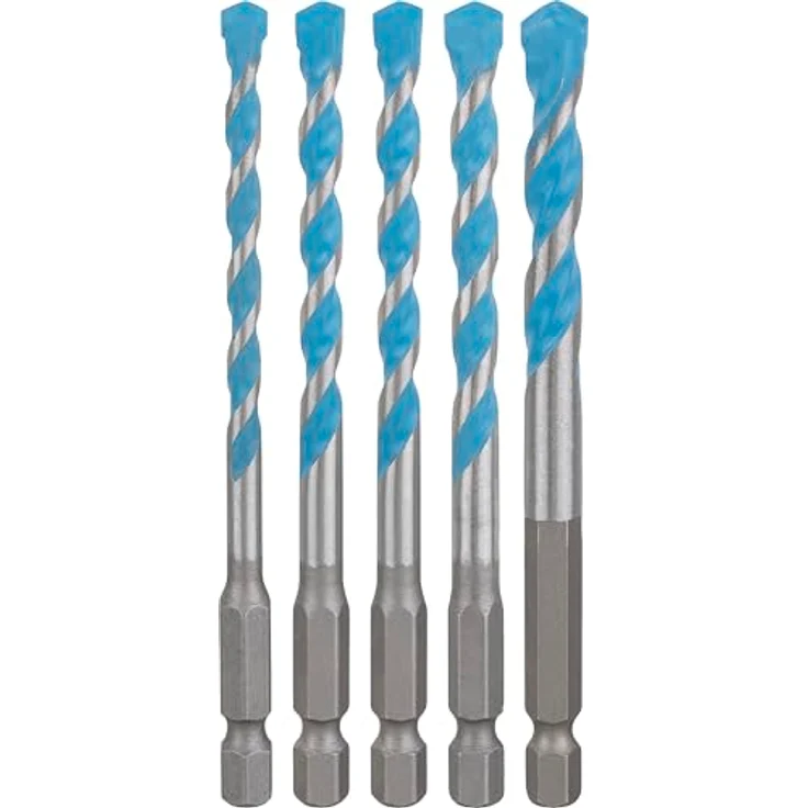 BOSCH EXPERT HEX-9 Multi Construction Bohrer-Set, D= 5,5 / 6 / 6 / 7, präzises Bohren für verschiedene Materialien – Bild 1