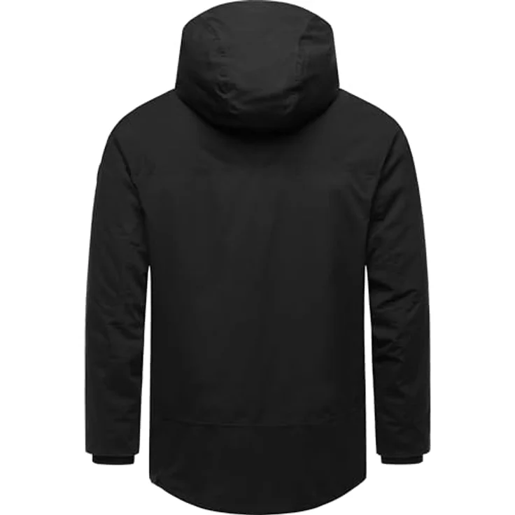 Ragwear Winterjacke Hatar Wasserdichte Herren Outdoorjacke mit großer Kapuze, Wasser- und Winddicht, Grau – Bild 3