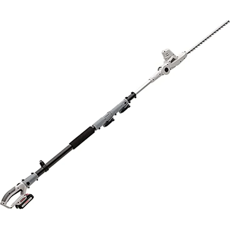 IKRA Akku Teleskop Heckenschere ICPH 2040, mit 2 Akkus 20V (2,0 & 2,5 Ah), Schnelllader, Gurt und 40 cm Schnittlänge – Bild 27