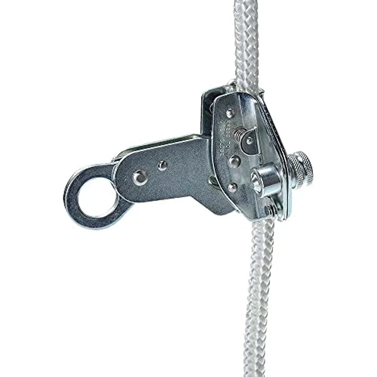 Portwest 12 mm Abnehmbares Mitlaufendes Auffanggerät 12 mm , Größe: Einheitsgröße, Farbe: Silber, FP36SIR