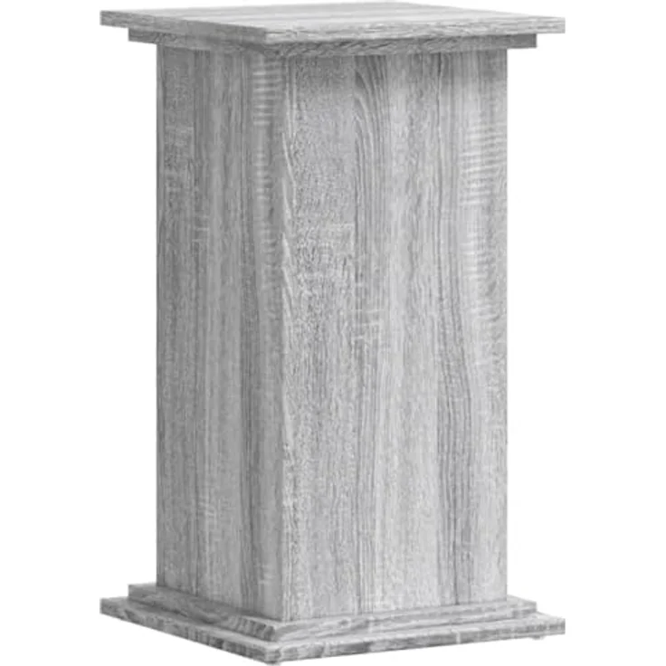 vidaXL Blumenständer Pflanzenständer Grau Sonoma 33x33x60 cm Holzwerkstoff (1 St) - Robustes und langlebiges Material, große stabile Oberfläche, hohle Konstruktion zur Stabilitätssteigerung – Bild 6