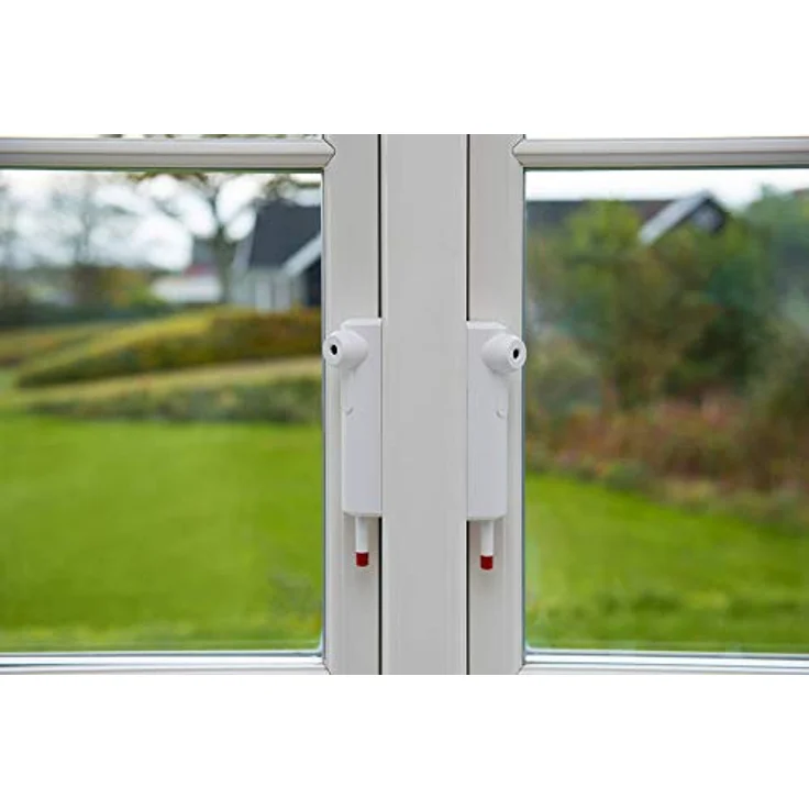 ABUS Fenster-Zusatzsicherung FTS16 - Fensterschloss mit ABUS-Plus Zylinder, verschiedenschließend - 80520 - Weiß – Bild 3