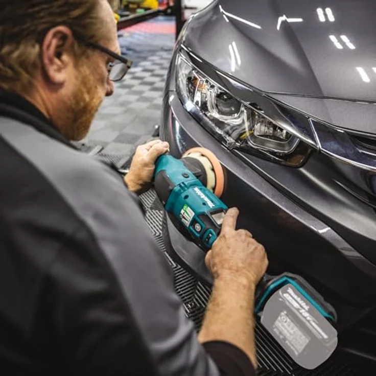 Makita DPO500Z 18V Akku-Exzenterpolierer ,  ohne Akku ohne Ladegerät – Bild 12