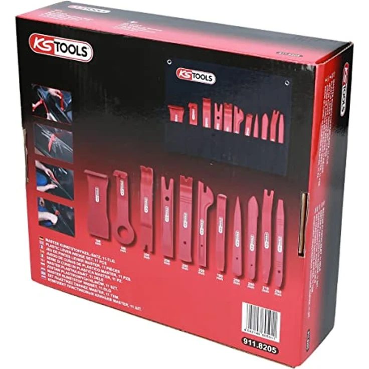 KS Tools 911.8205 Master Kunststoffkeil-Satz, 11-TLG – Bild 7