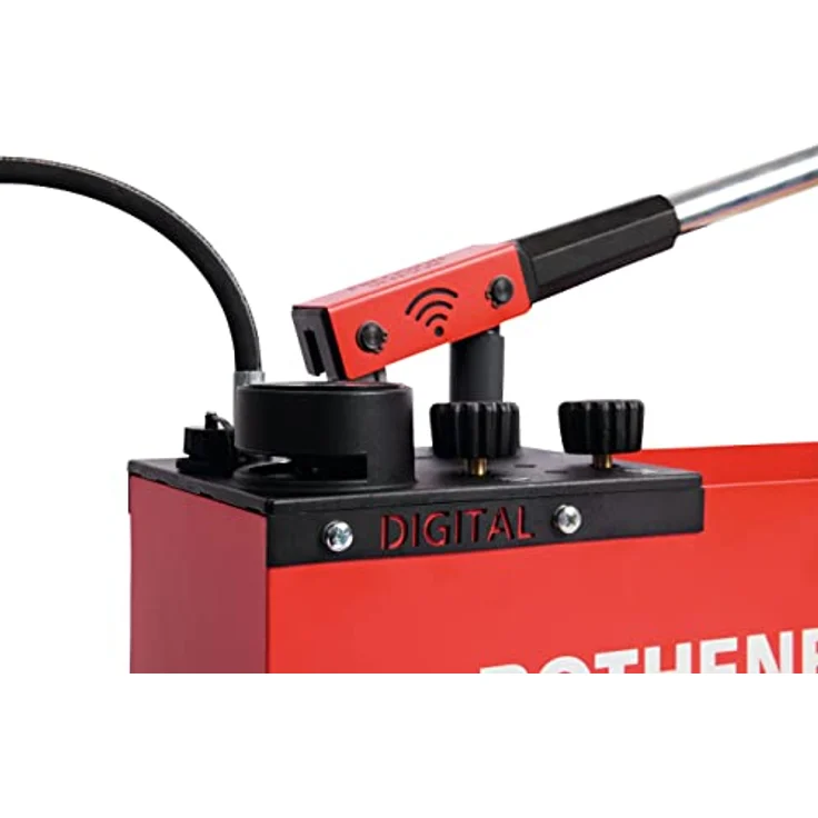 ROTHENBERGER RP 50 Digital Wasserdruckprüfpumpe, präzise Messungen bis 30 Bar, automatisches Prüfprotokoll, 0°-50° C Temperaturbereich – Bild 4