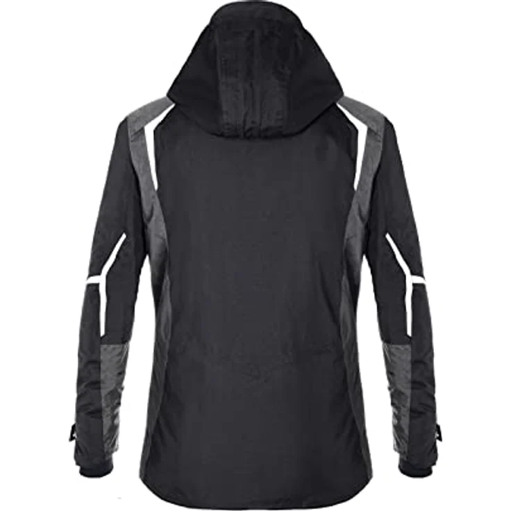 KÜBLER Workwear KÜBLER BODYFORCE Arbeitshardshelljacke PSA 2, schwarz, Größe L, für hohen Tragekomfort und verbesserten Schutz – Bild 4