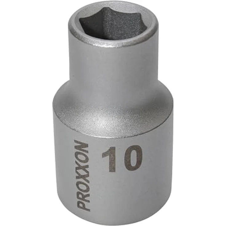 PROXXON INDUSTRIAL Bohrer- und Bitset 23404, Steckschlüsseleinsatz 1/2'', CrV-Stahl, Größe 10 mm – Bild 1