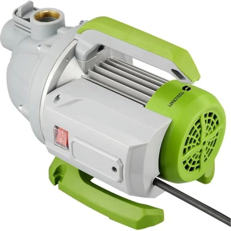 TOOLCRAFT Gartenpumpe, 5000 l/h, 800 W, leistungsstarke Wasserpumpe für Gartenbewässerung – Bild 2