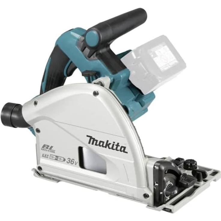 Makita DSP601ZJU Tauchsäge 56 mm, mit Bluetooth, ohne Akku, ohne Ladegerät, im Makpac, 1200 Watt, 18 V – Bild 2