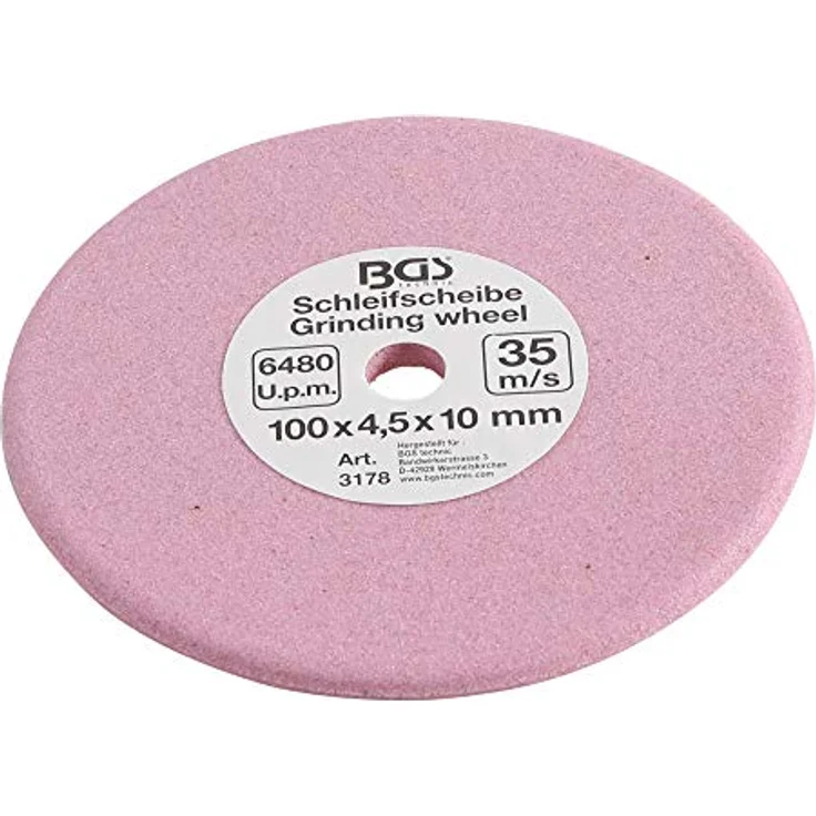 Schleifscheibe 100x4,5x10mm für Sägekettenschärfgerät – Bild 4