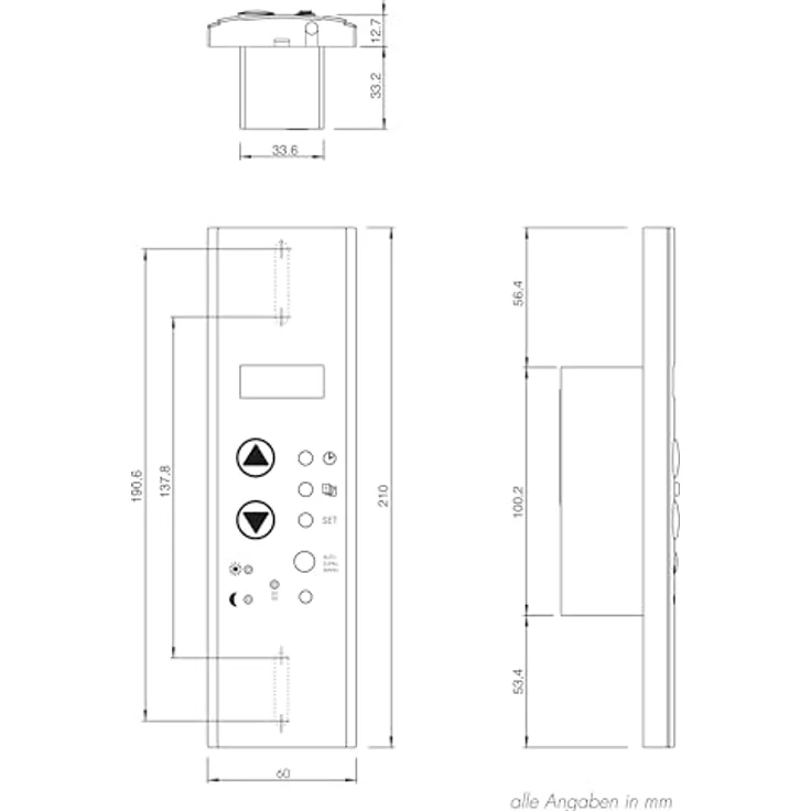 HOMEPILOT Zeitschaltuhr Gurtkastenformat - Gurtkastenuhr: Perfekter Platz für intelligente Steuerung – Bild 5
