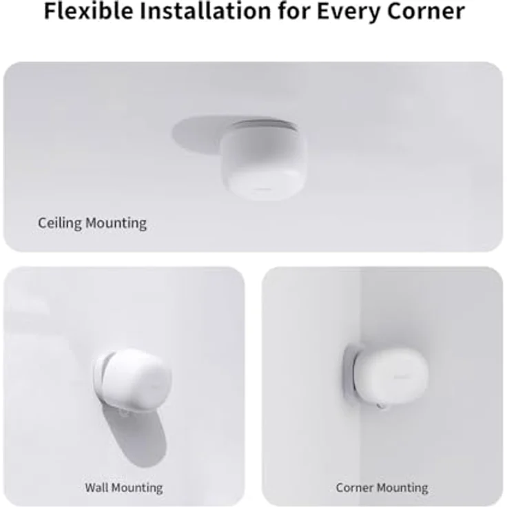 Aqara Zigbee Präsenzsensor FP1E mit Matter, mmWave-Radar, KI räumliches Lernen – Bild 5