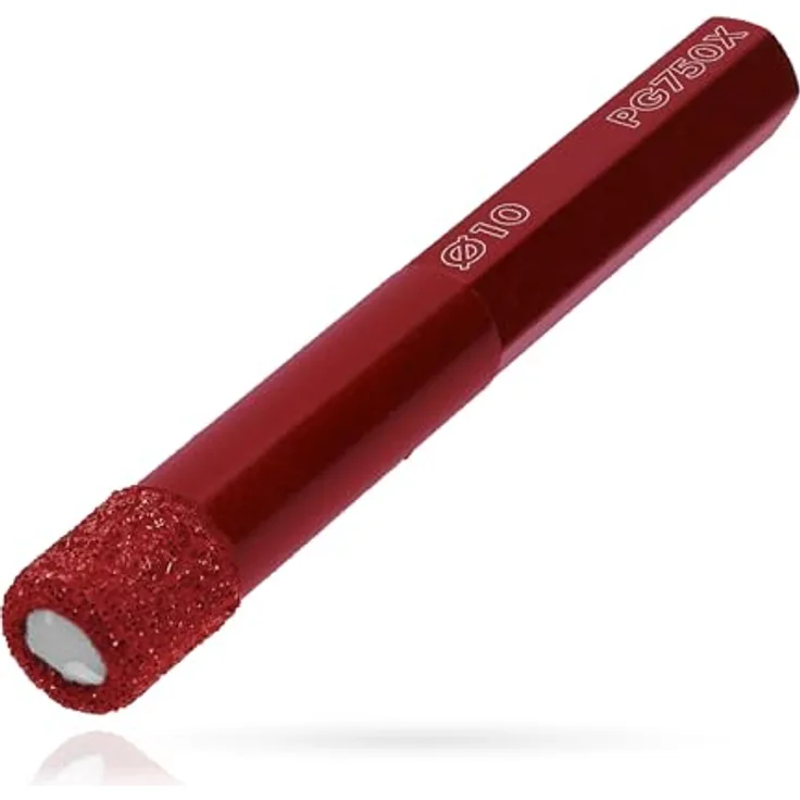 MARCRIST Fliesenbohrer PG750X-HEX 10mm, Präzisionsbohrer für Fliesen und Keramik