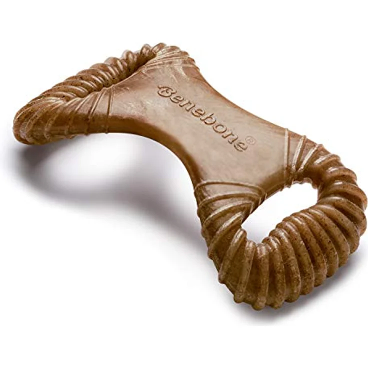 Benebone Dental Chew Bacon M 19cm - Hundespielzeug mit zahnreinigender Wirkung, Marke Benebone – Bild 1
