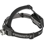 Brennenstuhl LED Kopflampe LuxPremium/Stirnlampe LED mit Front und Rücklicht, ideal zum Joggen (IP44, mit CREE-LED, inkl. Batterien) schwarz