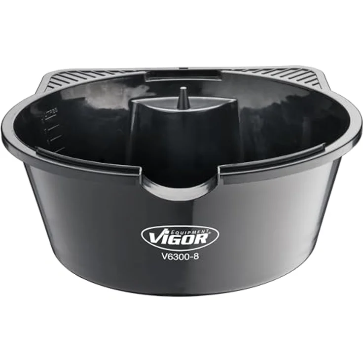 Vigor Öl-Ablasswanne (Fassungsvermögen: 8 l) V6300-8, Schwarz – Bild 2