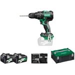 HIKOKI Akku Schlagbohrschrauber DV36DCW2Z + 2 Akku 36V, 2,5Ah