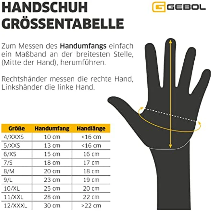 Gebol Einweghandschuhe Black Nitril, 80 Stück – Bild 11