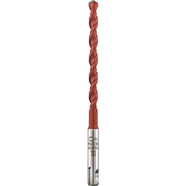 ALPEN Hartmetall-Mehrzweckbohrer Profi Multicut, ø 10 mm, SDS-plus Schaft, Gesamtlänge 210 mm, geeignet für Fliesen und Mauerwerk – Bild 1