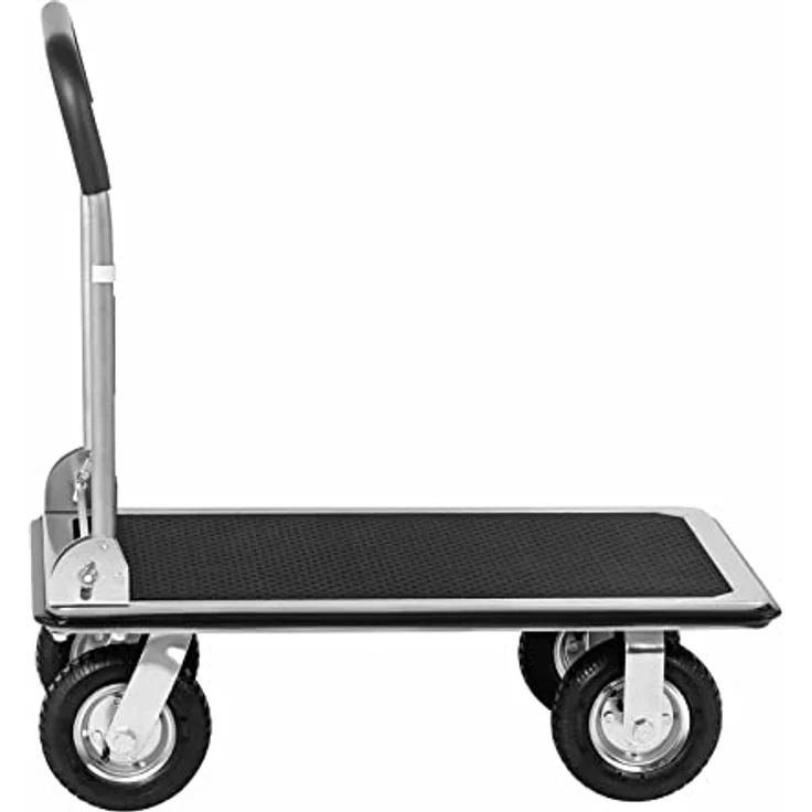 MSW Plattformwagen MSW-PW-300, klappbar, 300 kg Belastbarkeit, 80 x 60 cm Ladefläche, robust und mobil – Bild 5
