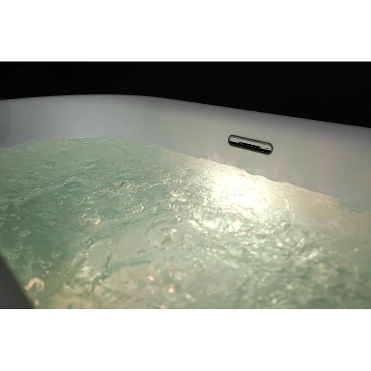 Riho Desire Corner Badewanne, links, 184x84x60cm, 230 Liter, weiß glänzend