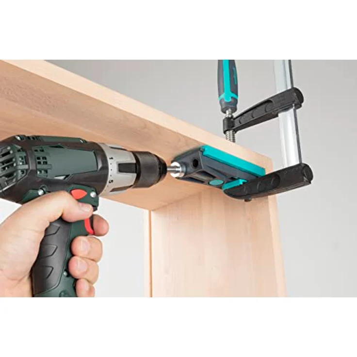 Wolfcraft 2933000 HSS Stufenbohrer, 2-teilig, Gesamtlänge 180mm, mit Tiefenstopp für verdeckte Holzverschraubungen – Bild 3