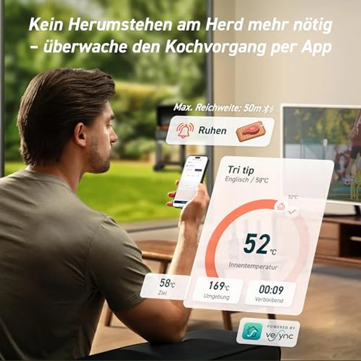 COSORI Smartes Fleischthermometer – Bild 5