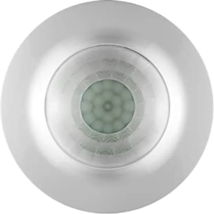 GRÄSSLIN 18.06.0026.1 talis 360 A - Passiv-Infrarot Bewegungsmelder für Deckenmontage im Innenbereich I 1-Kanal I 360° Erfassungswinkel I LED 200W I Glüh- und Halogen 1000W