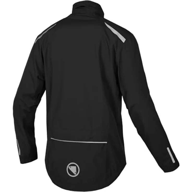 Endura Hummvee Jacket Herren schwarz größe L - Atmungsaktiv, wind- und wasserdicht, mit reflektierenden Elementen – Bild 5
