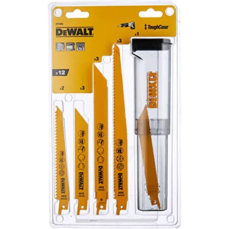 DeWalt DT2445 Set Säbelsägeblätter Mix (12-TLG.) - Preisvergleich – Bild 3